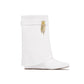 Be Mesmorize II Shark Lock Heel Boots
