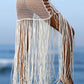Kiss Me Knitted Tassel Bikini Bottom Cover Up