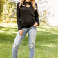 Mind Over Matter Cutout Long Sleeve Top