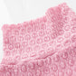 Pretty In Pink Textured Skirt Set