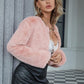 So Seductive Cropped Teddy Jacket