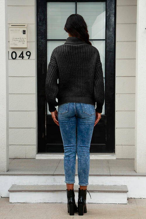 Miss Prissy Cable-Knit Sweater