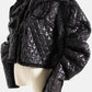 Renaissance Frill Zip-Up Puffer Jacket