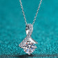 Simply Chic Moissanite Pendant Necklace