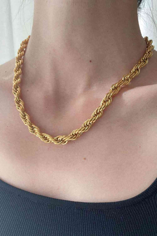 Reese 18K Gold-Plated Necklace