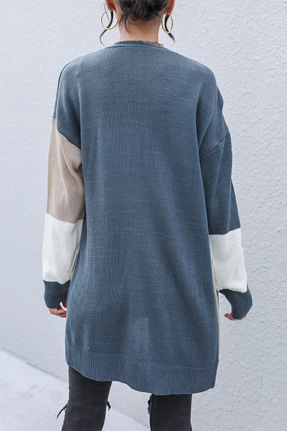 Over It Dropped Shoulder Cardigan