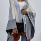 Mary Rib-Knit Handkerchief Poncho