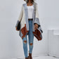 Mary Rib-Knit Handkerchief Poncho