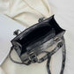 So Chic Snakeskin Handbag