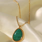 Teardrop Pendant Necklace