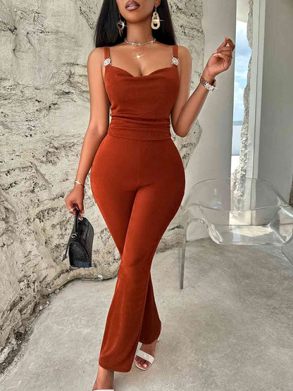 Out of Options Sleeveless Jumpsuit