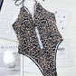 Leopard Cutout One-Piece Monokini