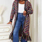 Double Up Fringe Hem Cardigan