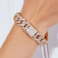 Always On My Mind Rhinestone Bracelet