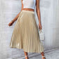 Jamiee Pleated Midi Skirt