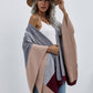Mary Rib-Knit Handkerchief Poncho