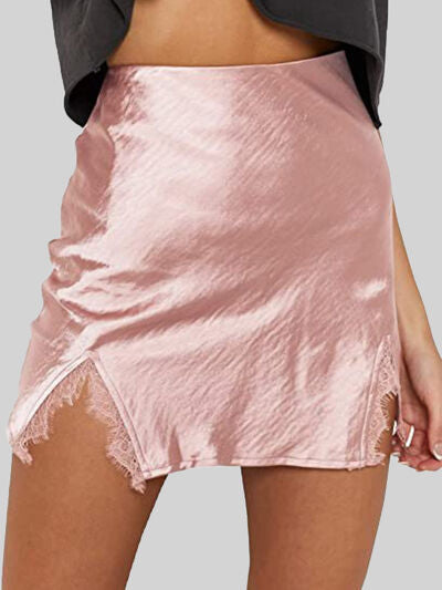 Oh So Chic Lace Mini Skirt