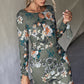 Floral Vibes Cutout Mini Dress