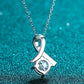Simply Chic Moissanite Pendant Necklace