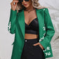 Lost For Words Graphic Blazer