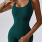 Wide Strap Sleeveless Active Jumpsuit