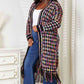 Double Up Fringe Hem Cardigan