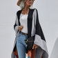Mary Rib-Knit Handkerchief Poncho