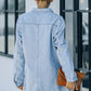 Don’t Distressed Me Snap Down Denim Skacket