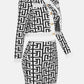 Fenty Dior Printed Jacket and Skirt Set