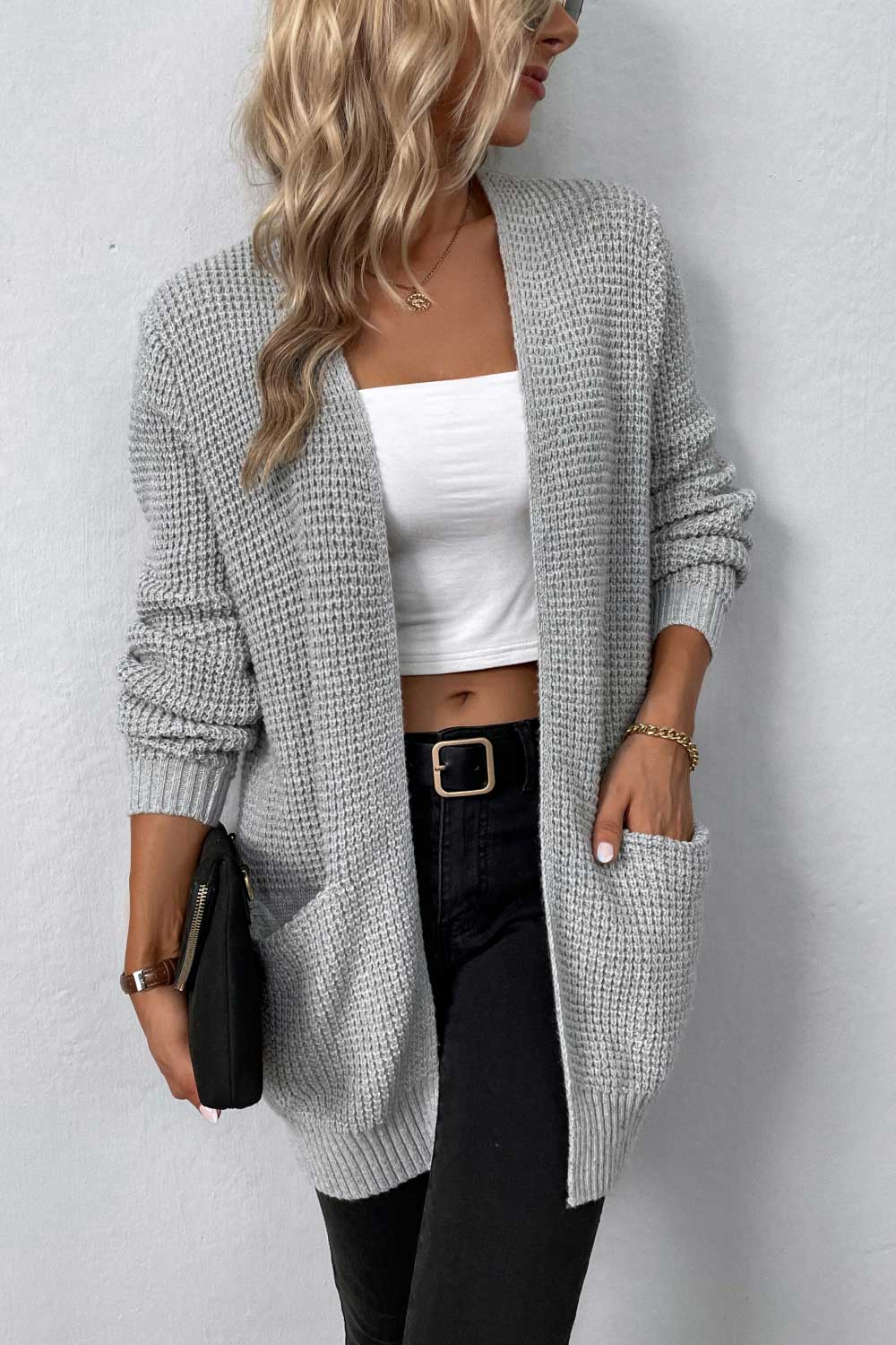 Dedicated Rib-Knit Cardigan